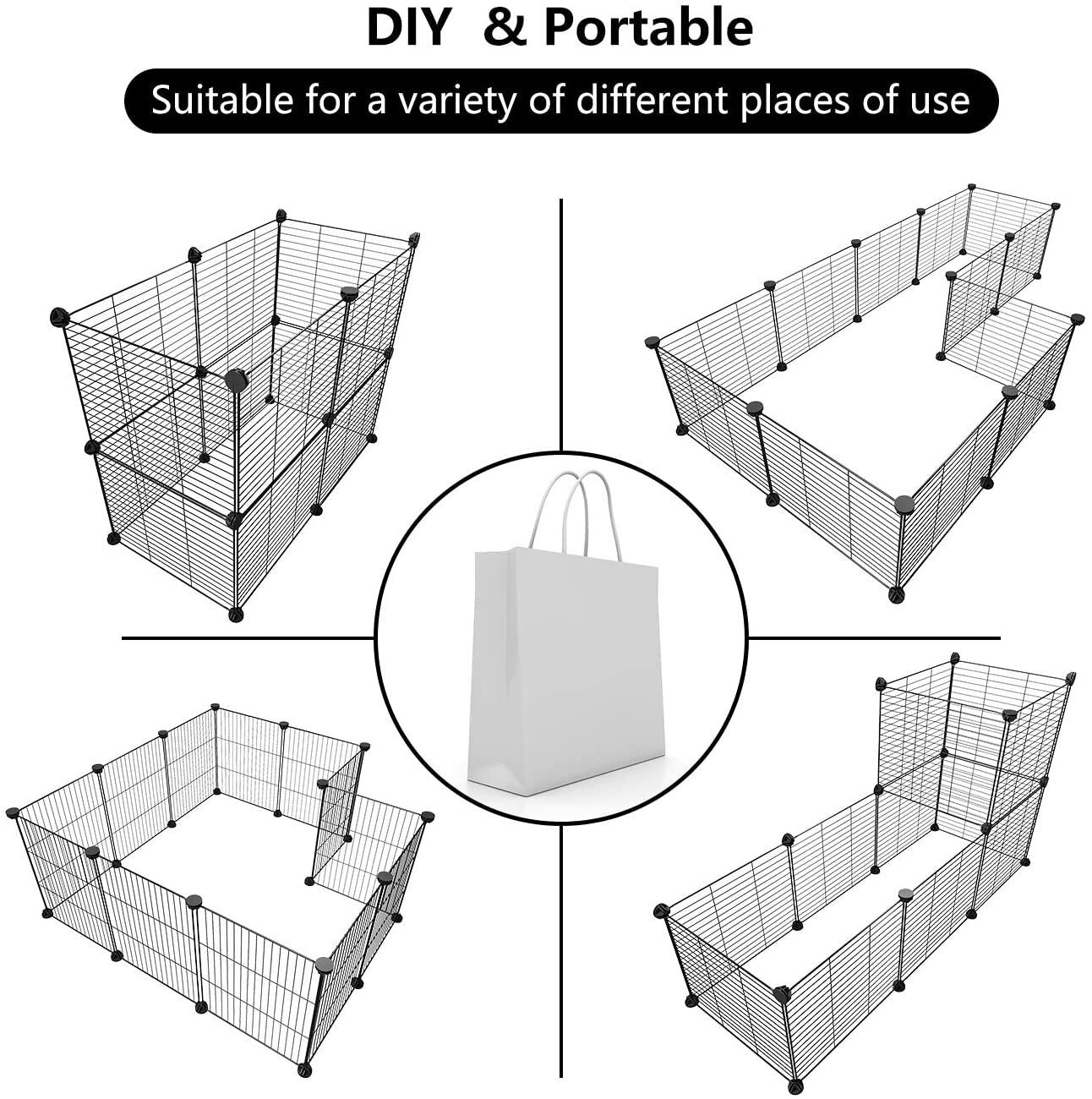 DIY Cat & Small Pet Playpen