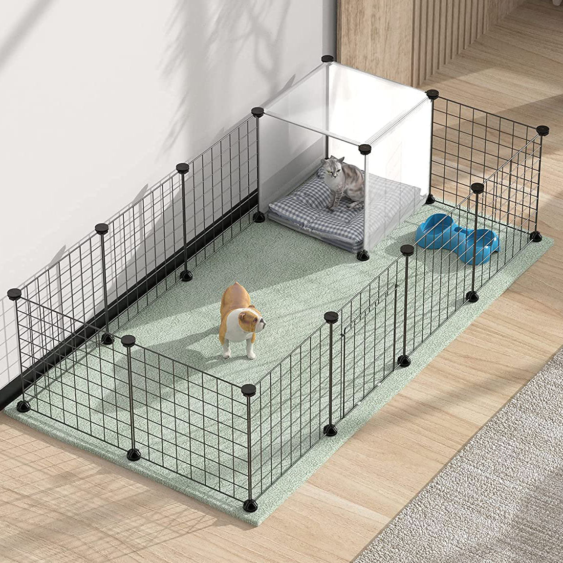 DIY Cat & Small Pet Playpen